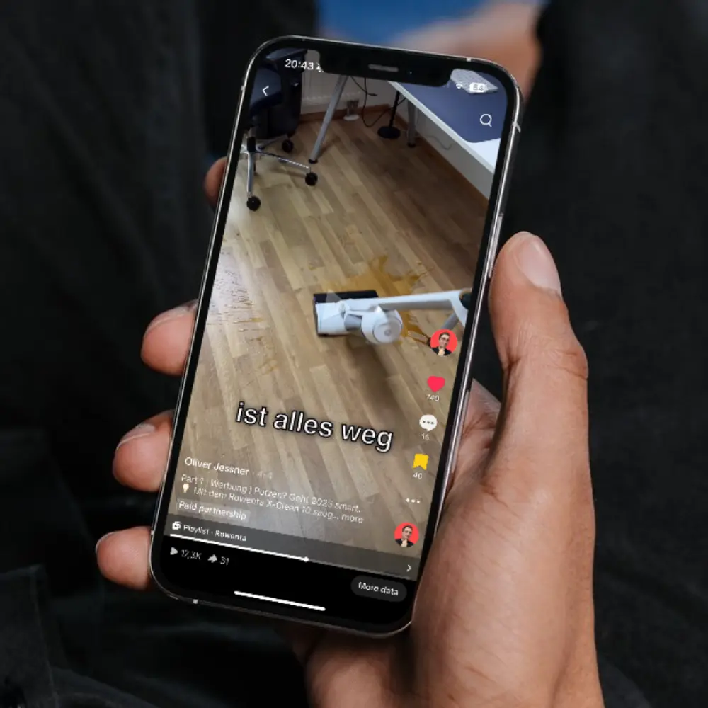 Oliver Jessner begleitet Produktlaunch mit TikTok-Content für Markenbekanntheit und Reichweite
