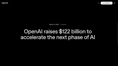 122 Milliarden für OpenAI – und was daran mehr als nur eine große VC Runde ist