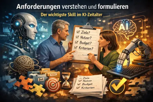 Anforderungen verstehen und formulieren – warum das der wichtigste Skill im KI-Zeitalter ist