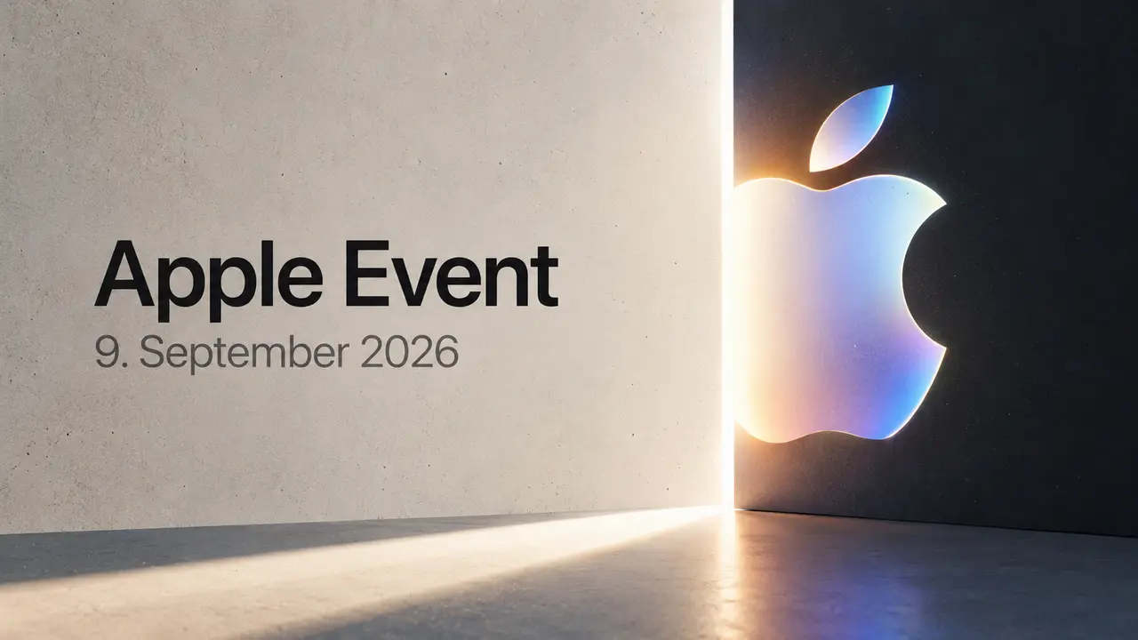 Apple Keynote September 2026: Termin, Uhrzeit, Livestream und neue Produkte
