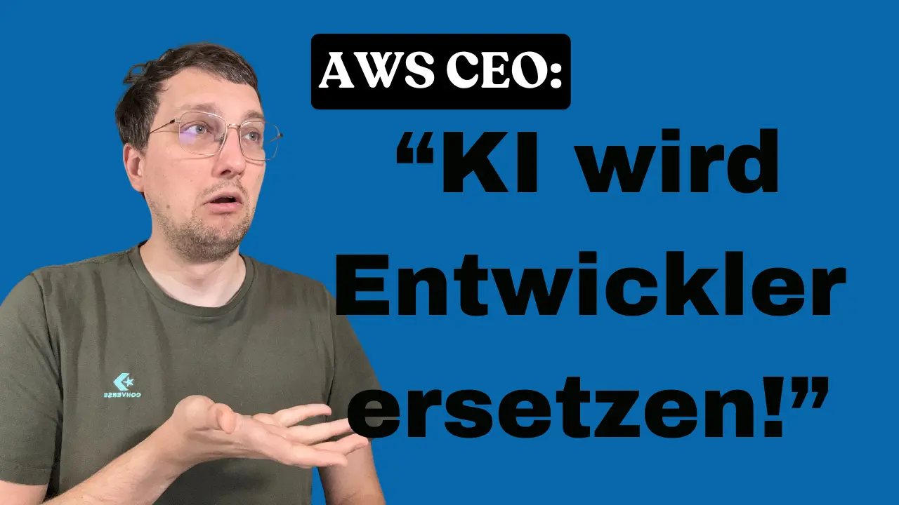 AWS CEO Matt Garman - KI wird Entwickler ersetzen!