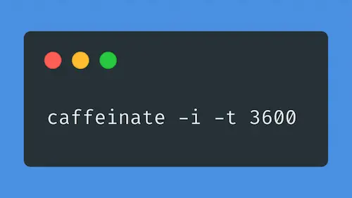Wie funktioniert caffeinate unter Mac eigentlich? Tutorial