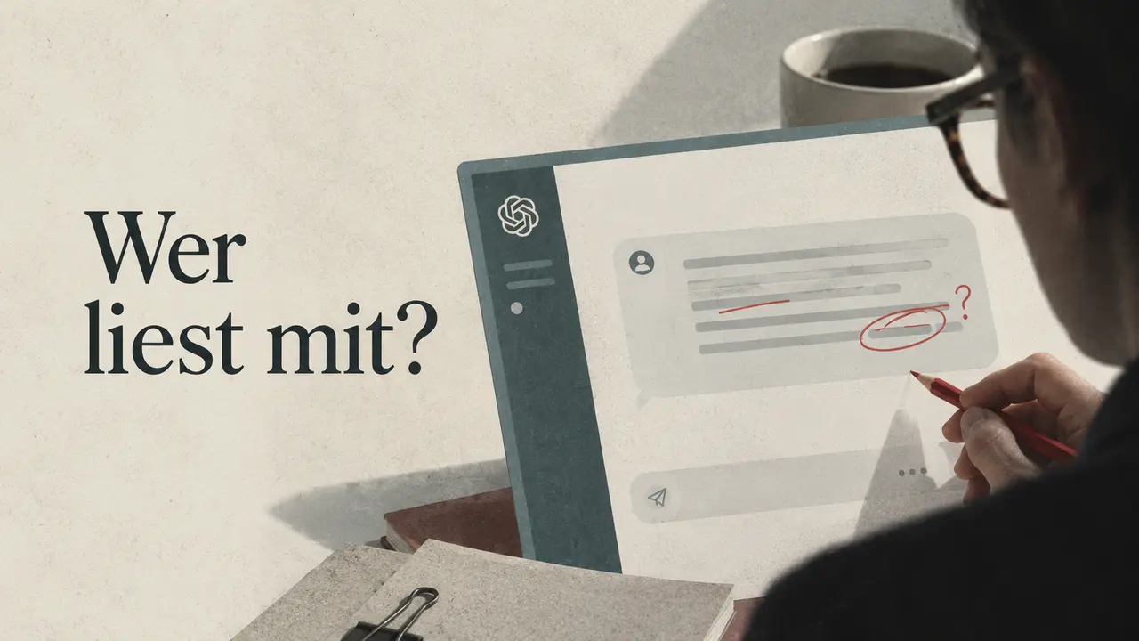 ChatGPT-Datenschutz: Menschen lesen Prompts für das KI-Training