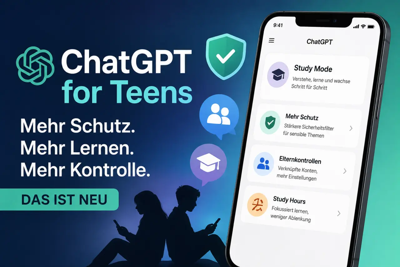 ChatGPT für Jugendliche: OpenAI startet ChatGPT for Teens