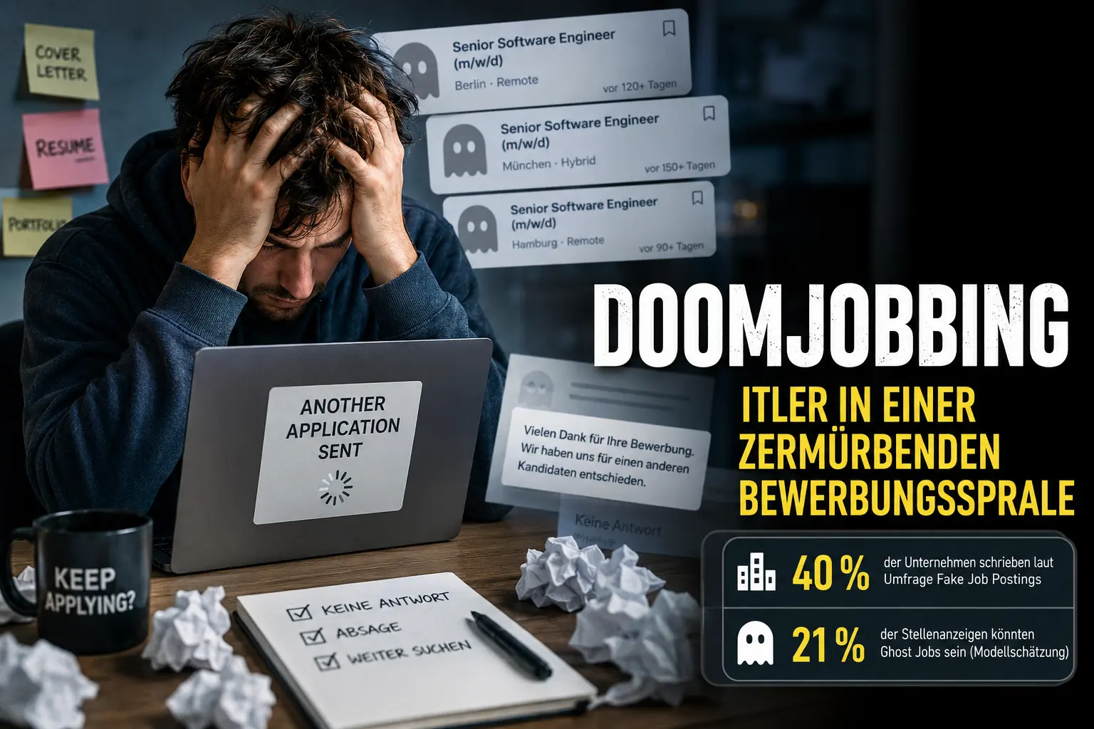 Doomjobbing – was ich bei meiner Recherche zur IT-Jobsuche gelernt habe