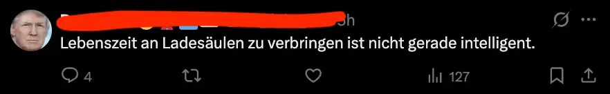 Nutzer verbreitet Verschwörungstheorie