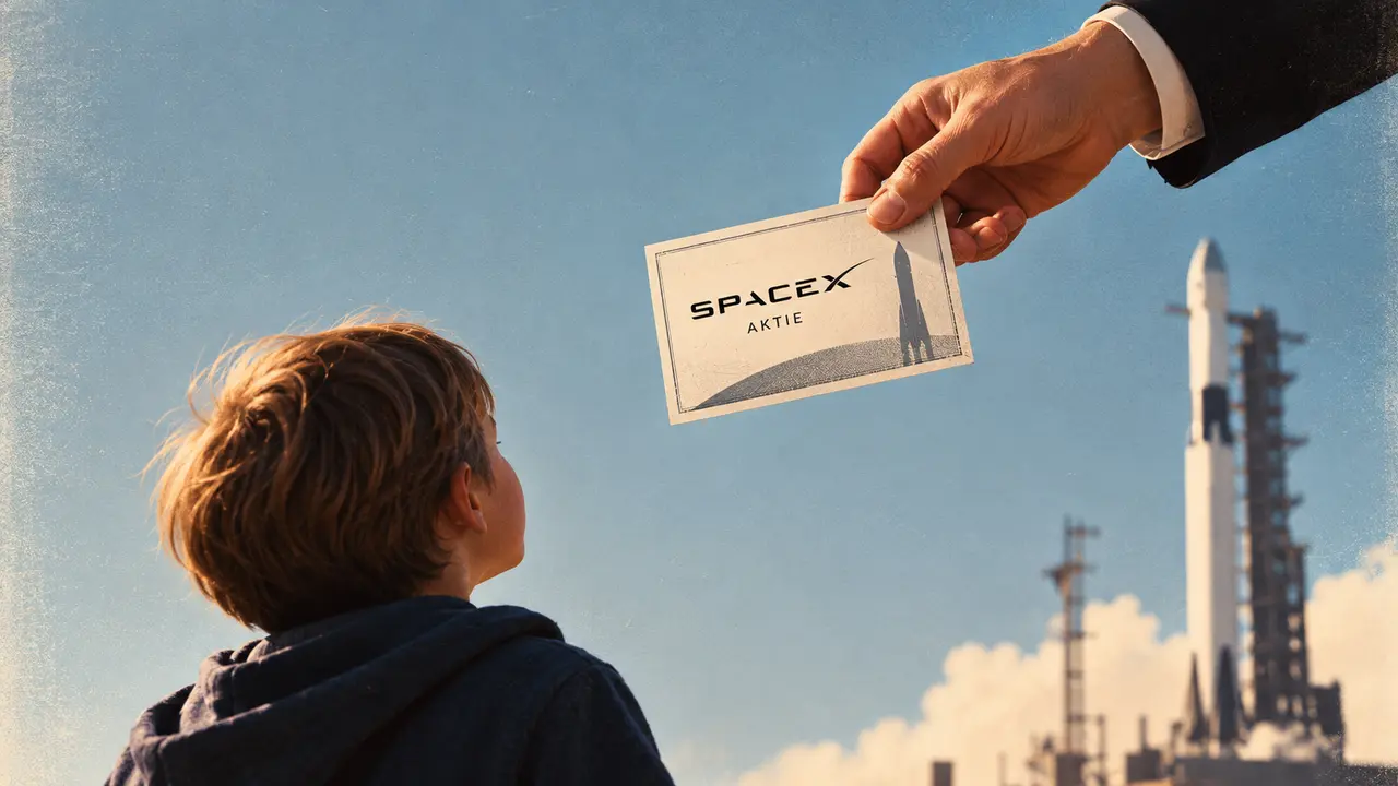 Elon Musk will jedem US-Kind eine SpaceX-Aktie schenken