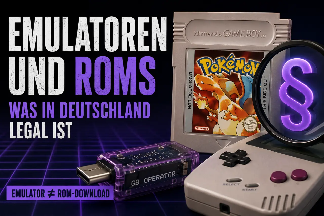 Emulatoren und ROMs: Was in Deutschland legal ist