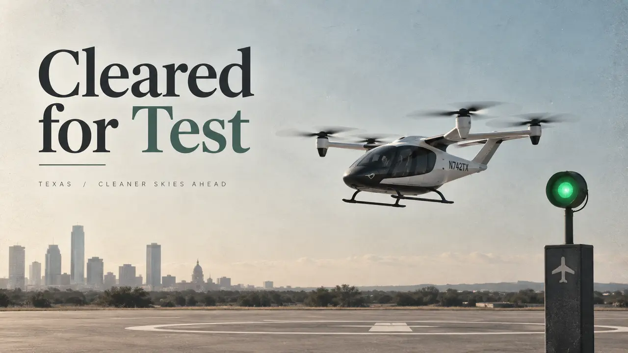 eVTOL in Texas: Elektrische Flugtaxis starten Testflüge