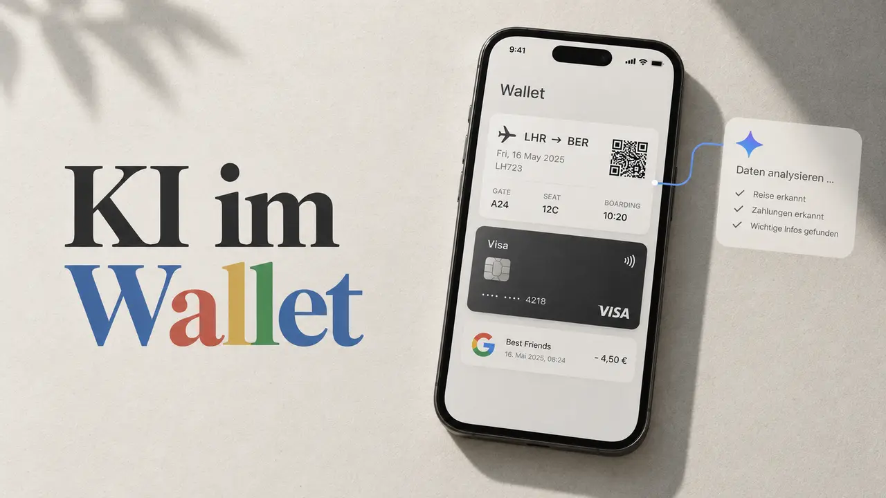 Gemini und Google Wallet: Was die KI über Ausgaben und Tickets weiß