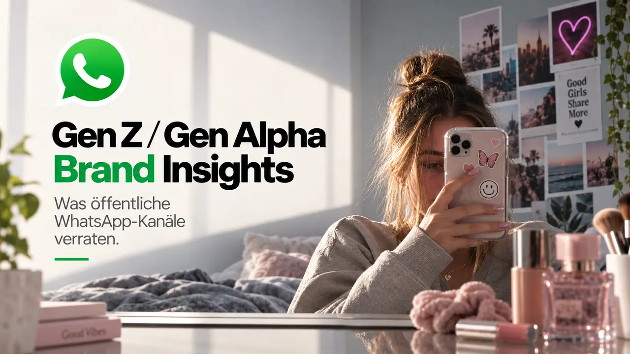 Gen Alpha WhatsApp Report: 25 Euro Rabatt mit GENAL25