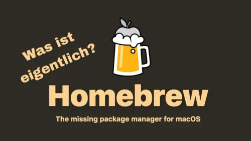 Homebrew auf macOS: download und install per Terminal