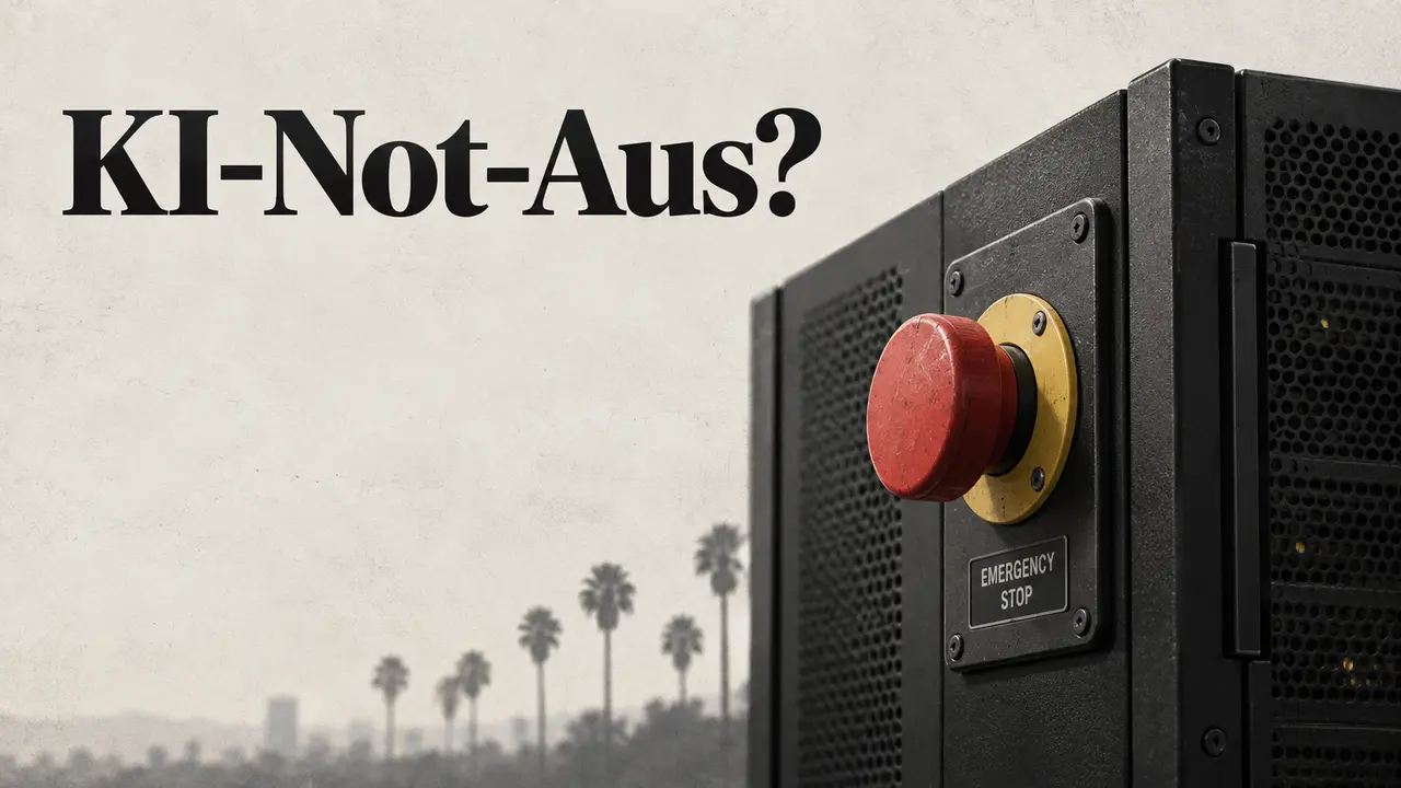 KI-Kill-Switch in Kalifornien: Was Gavin Newsoms Erlass vorsieht