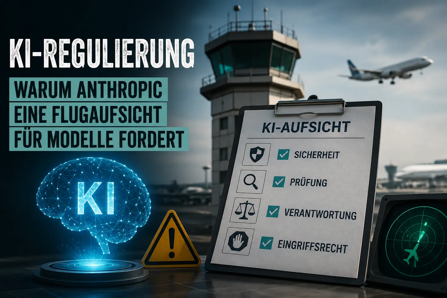 KI-Regulierung: Warum Anthropic eine Flugaufsicht für KI-Modelle fordert