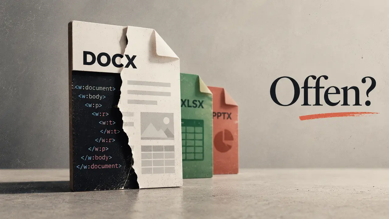 LibreOffice gegen Microsoft: Warum OOXML bis heute Probleme macht