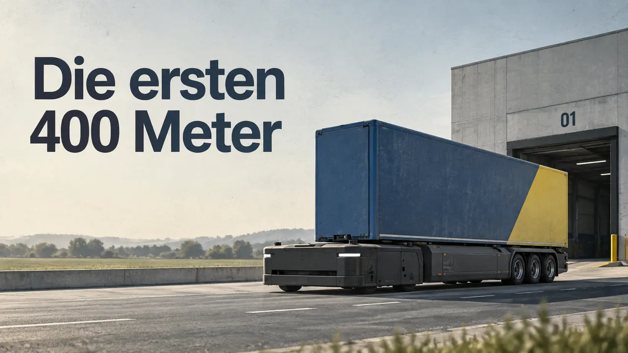 Lidl startet fahrerlosen Lkw in Deutschland: Einride fährt autonom auf öffentlicher Straße