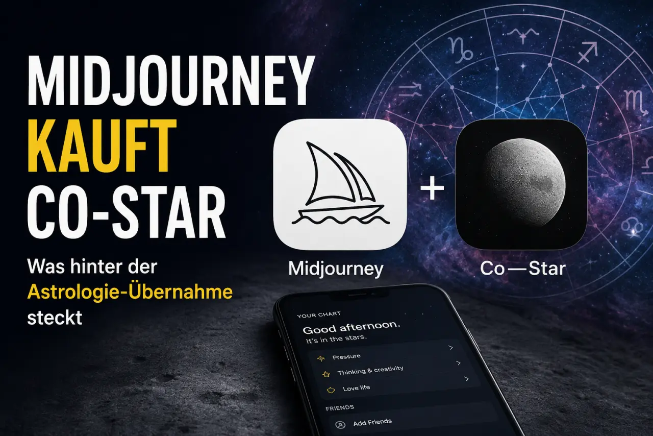 Midjourney kauft Co-Star: Was hinter der Astrologie-Übernahme steckt