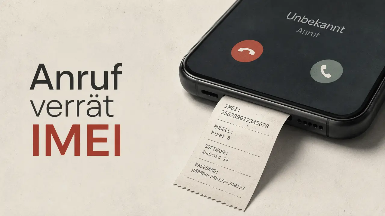 Mobilfunk-Sicherheitslücke: Anruf verrät IMEI und Gerätedaten