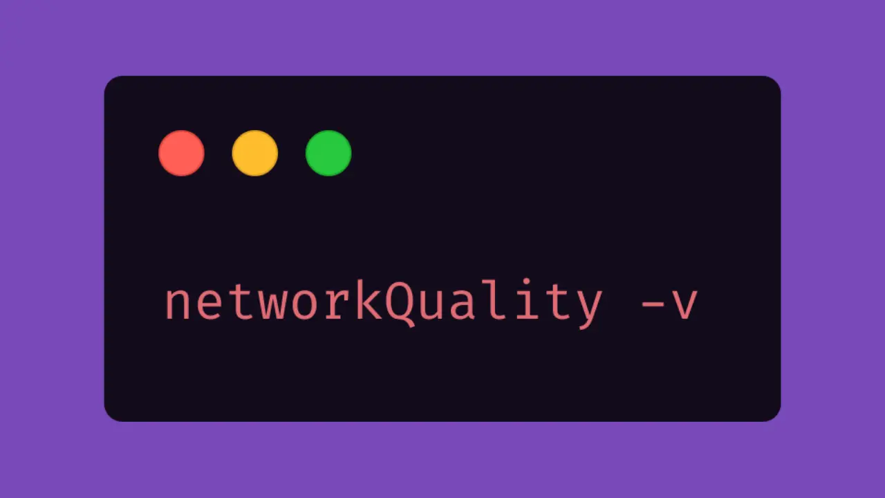 Wie funktioniert networkQuality unter Mac eigentlich? Tutorial
