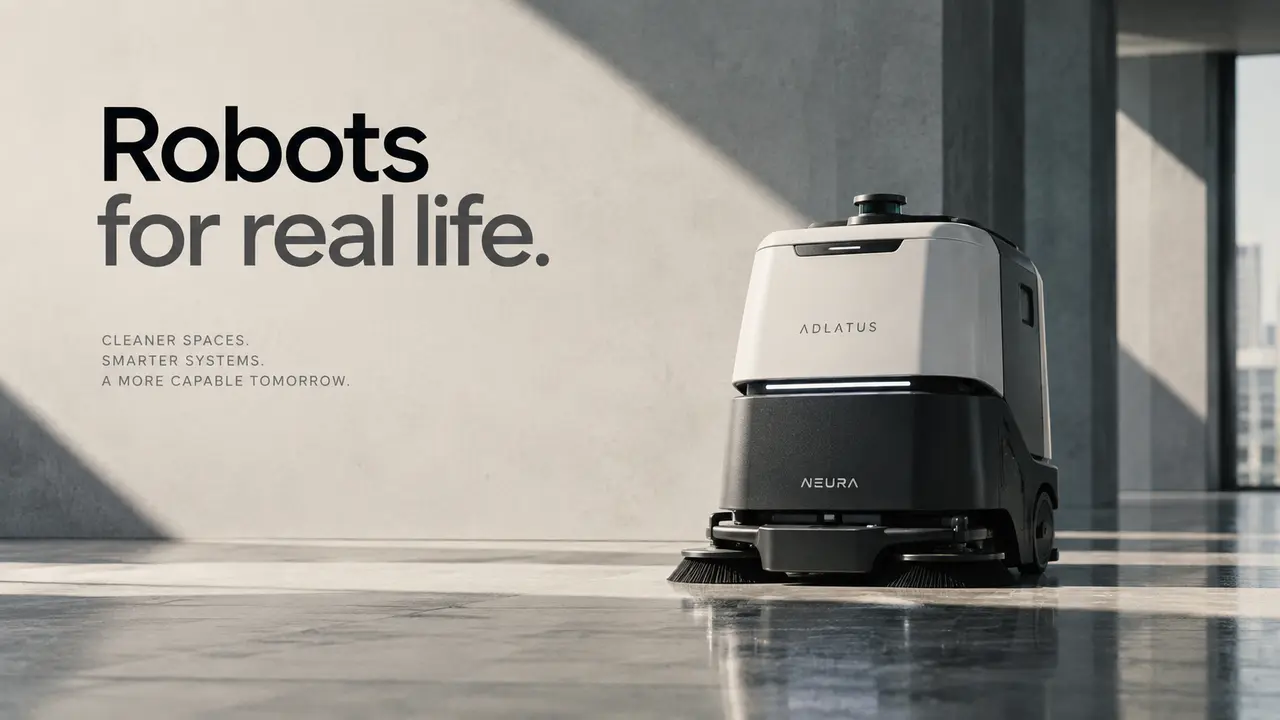 NEURA Robotics übernimmt ADLATUS: Physical AI für Reinigungsroboter