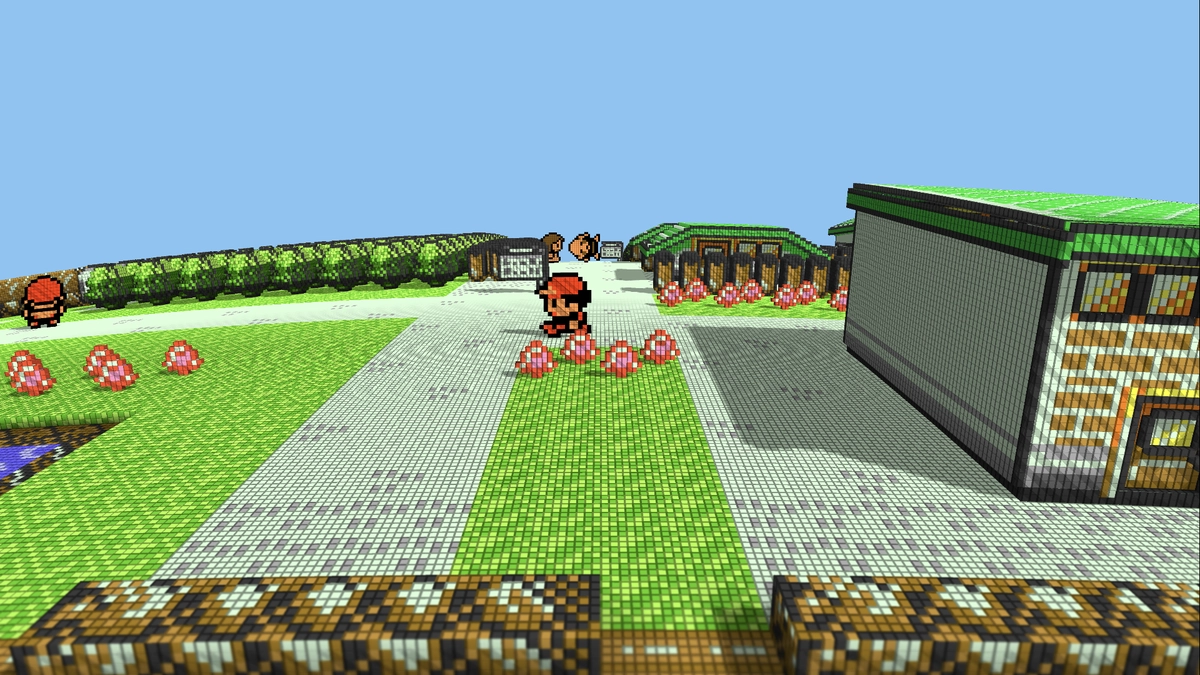 Pokémon Rot mit Voxel-Stufe 75 und V-Curve 2