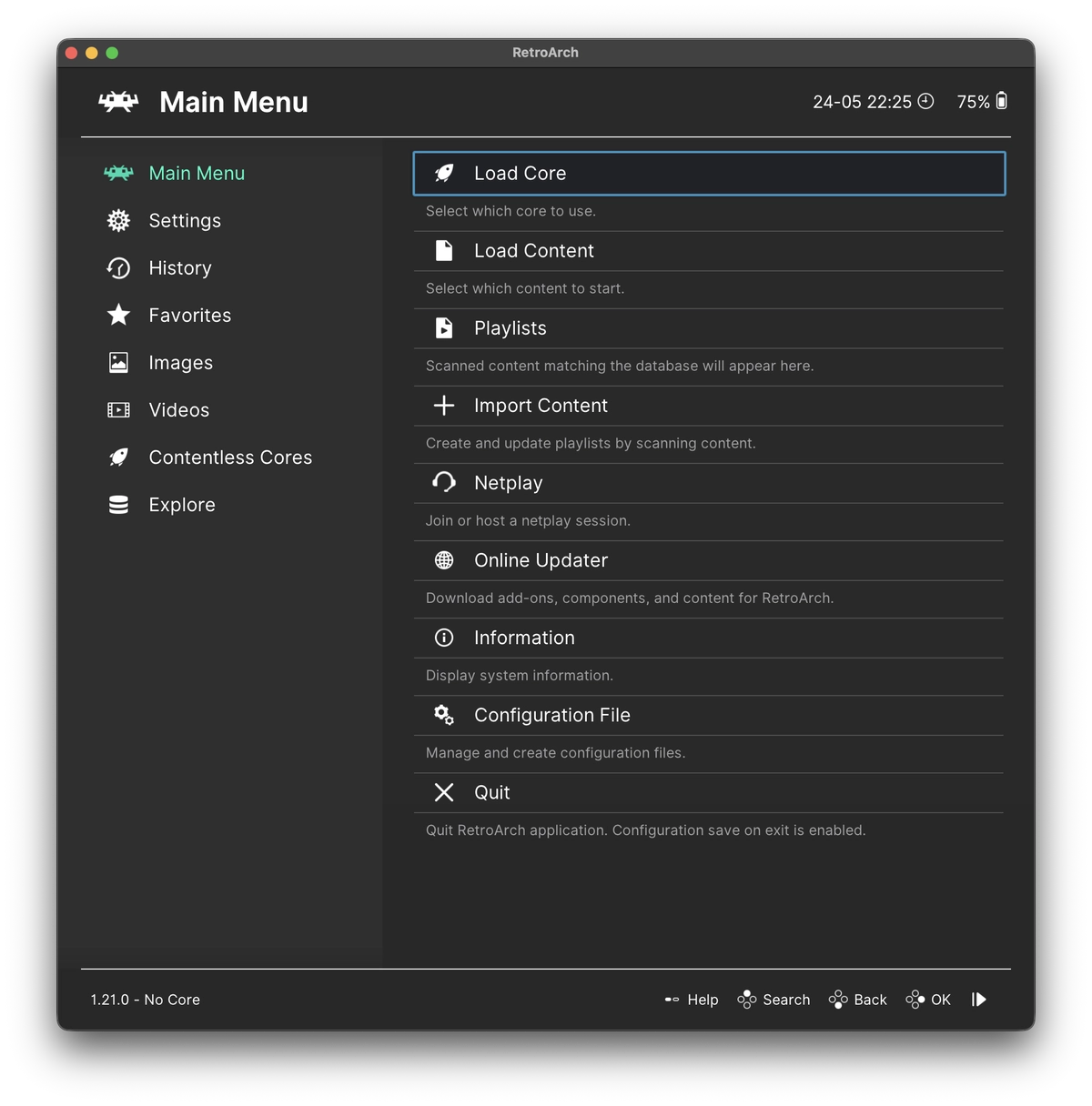 RetroArch DoubleCherry Core für Pokémon-Link-Kabel-Emulation laden