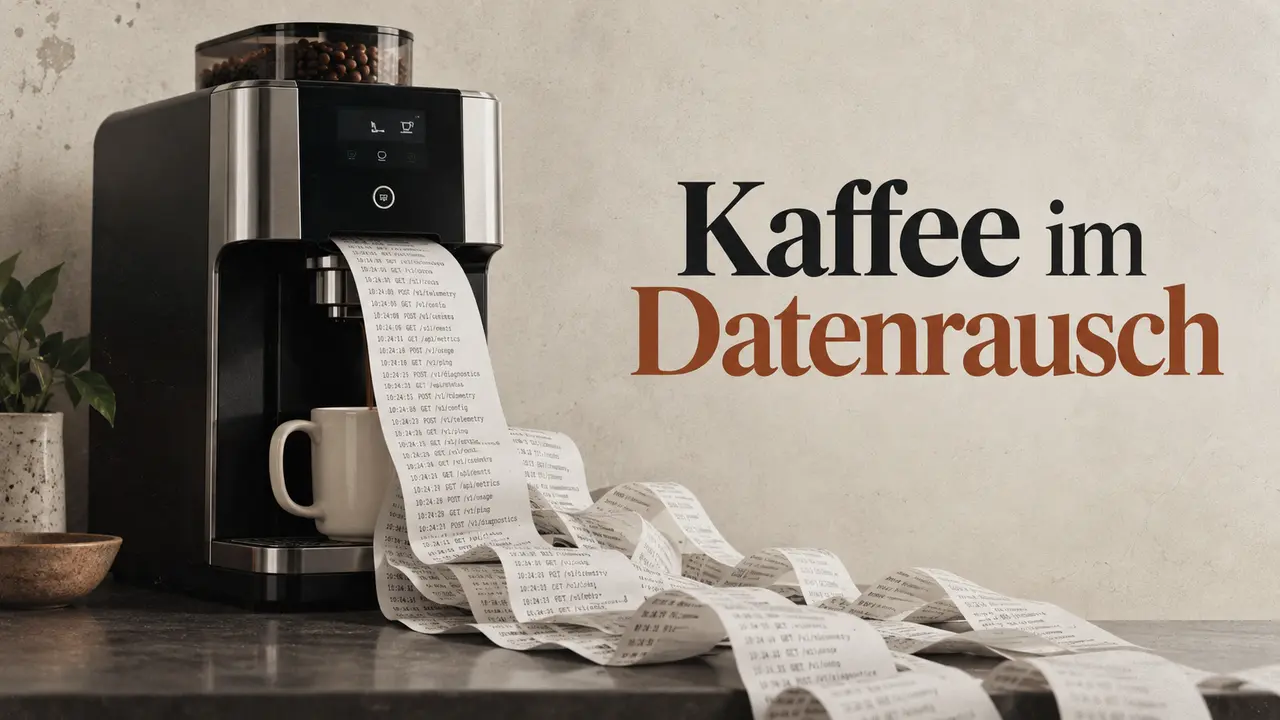 Smarte Kaffeemaschine: 1 TB Datenverkehr in zehn Tagen