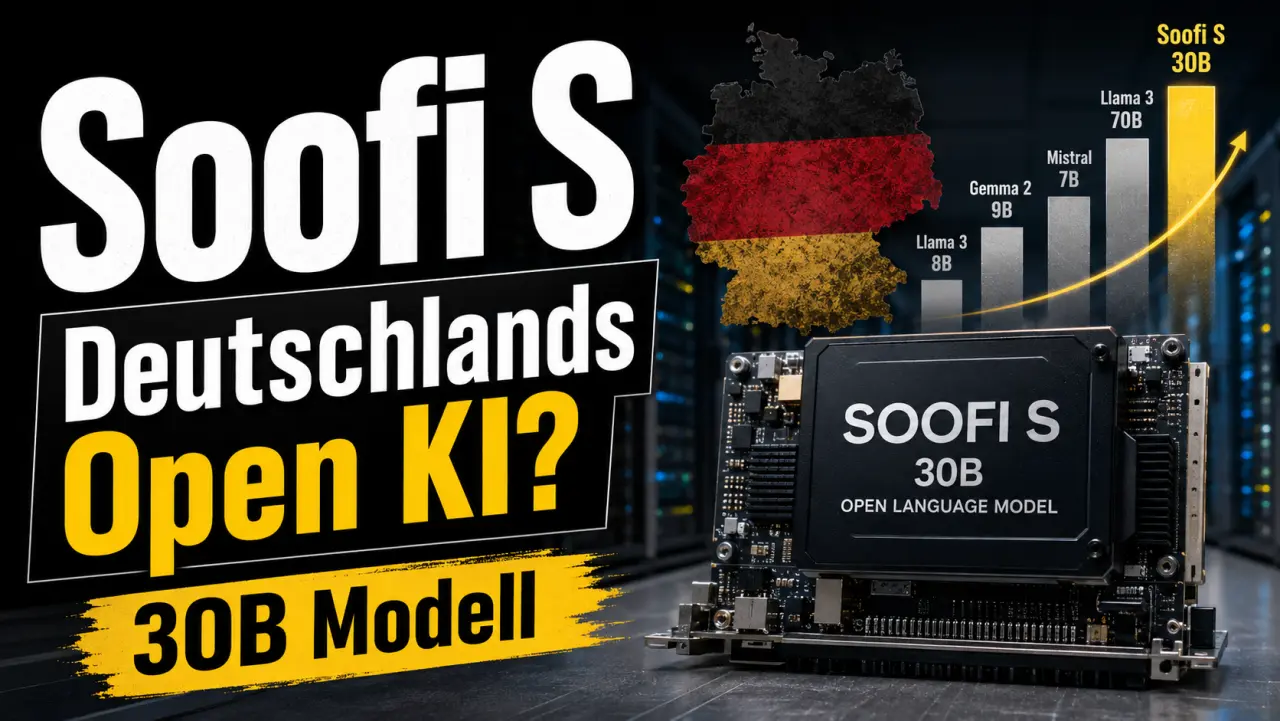 Soofi S: Deutsches Open-Source-KI-Modell mit 30 Milliarden Parametern