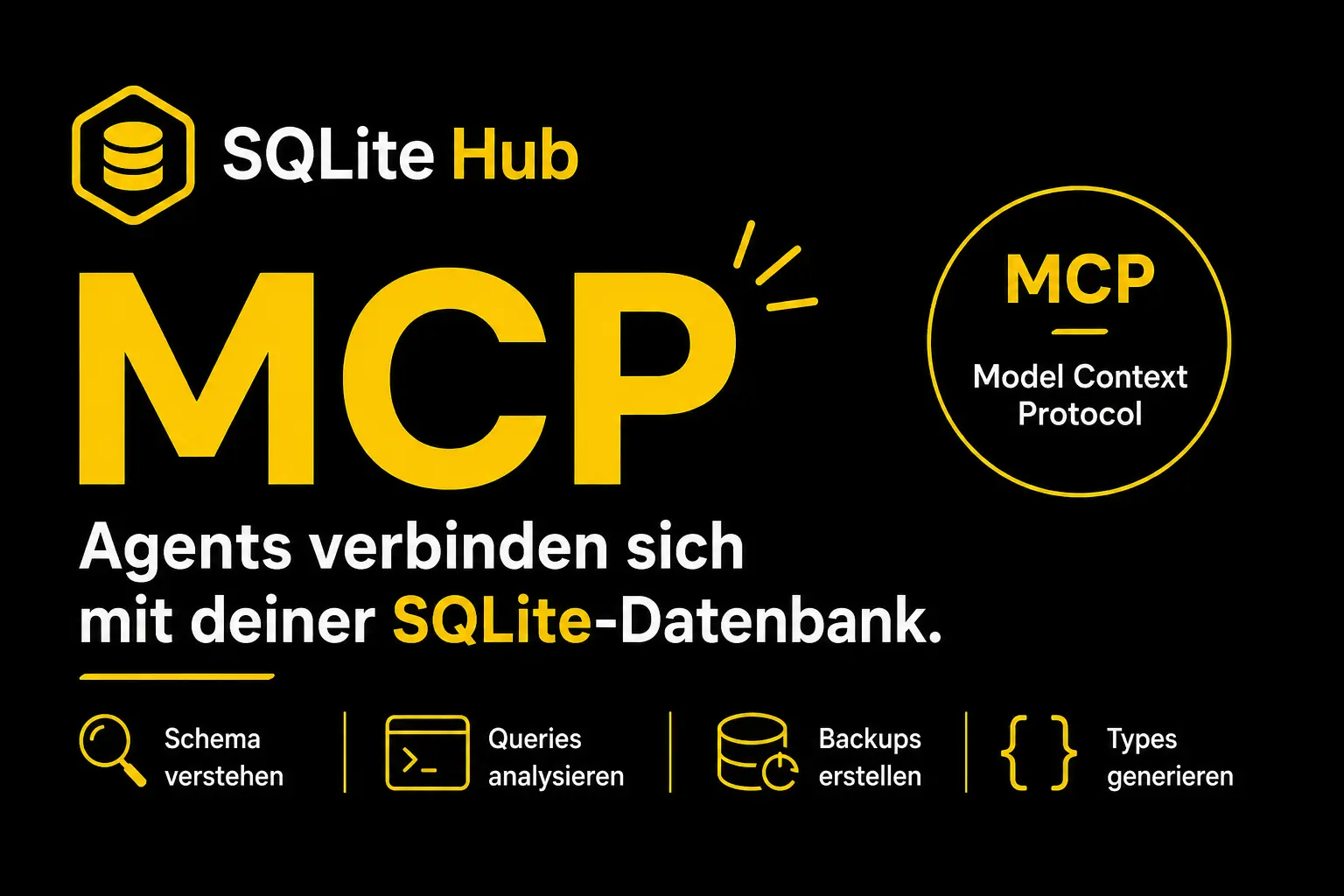 SQLite Hub MCP Server – Codex mit lokaler SQLite-Datenbank verbinden