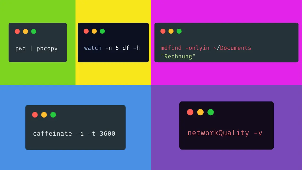 Meine 5 liebsten Terminal-Befehle unter macOS