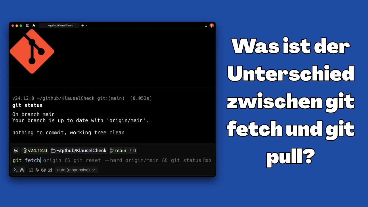 Git: Was ist der Unterschied zwischen git fetch und git pull?
