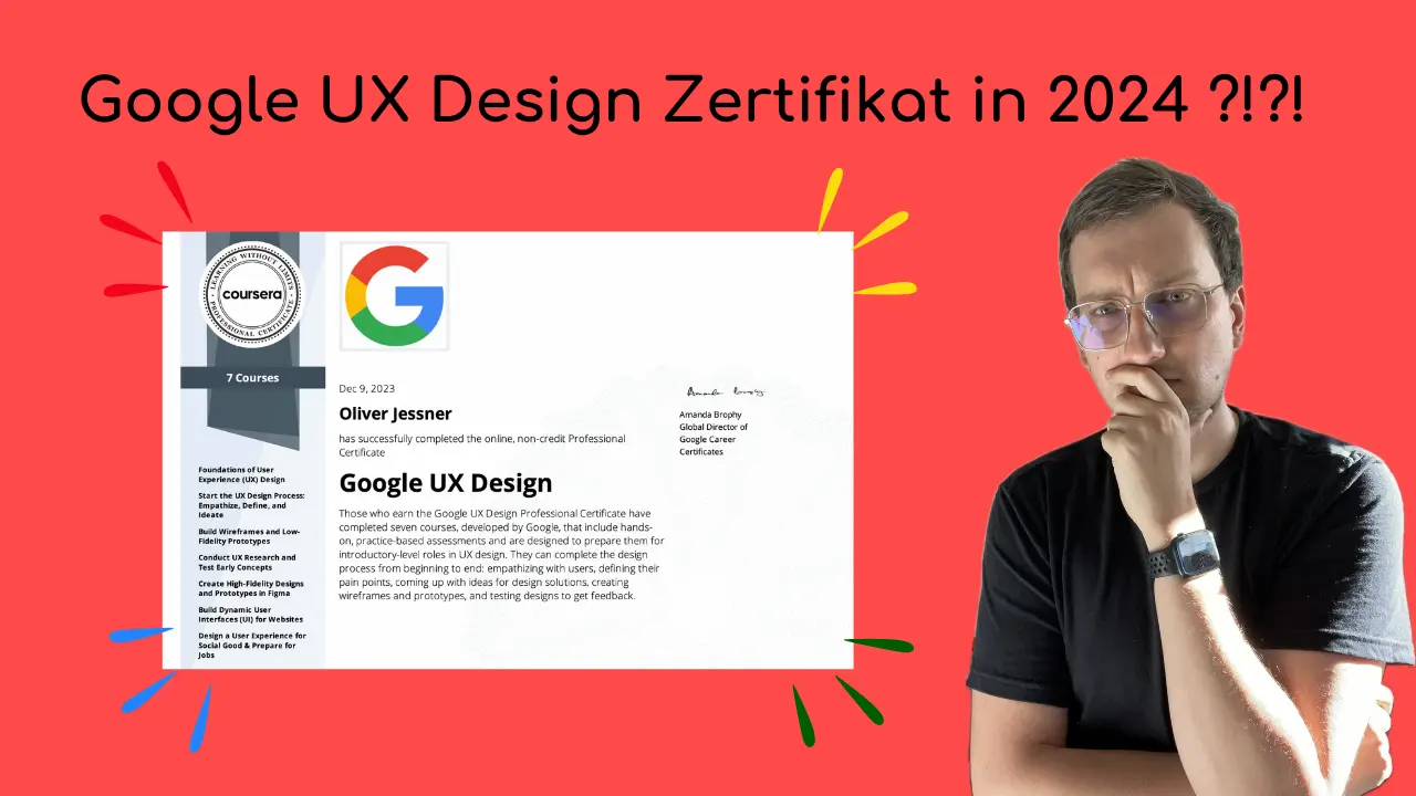 Der UX Design Kurs von Google auf Coursera