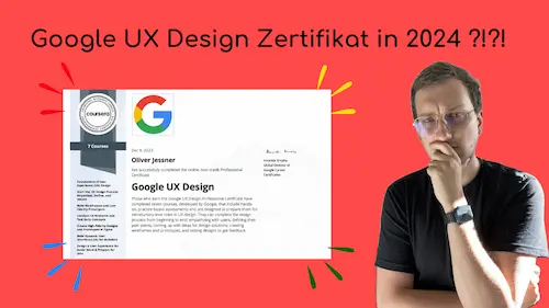 Der UX Design Kurs von Google auf Coursera