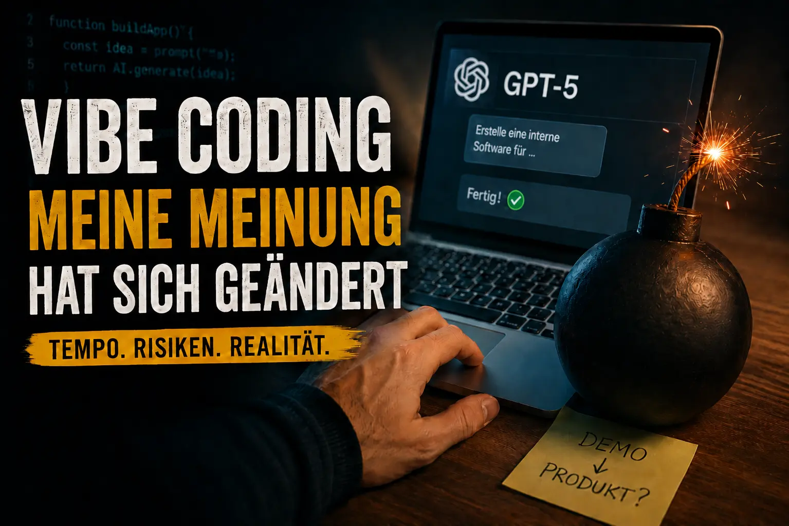 Vibe Coding – meine Meinung hat sich geändert