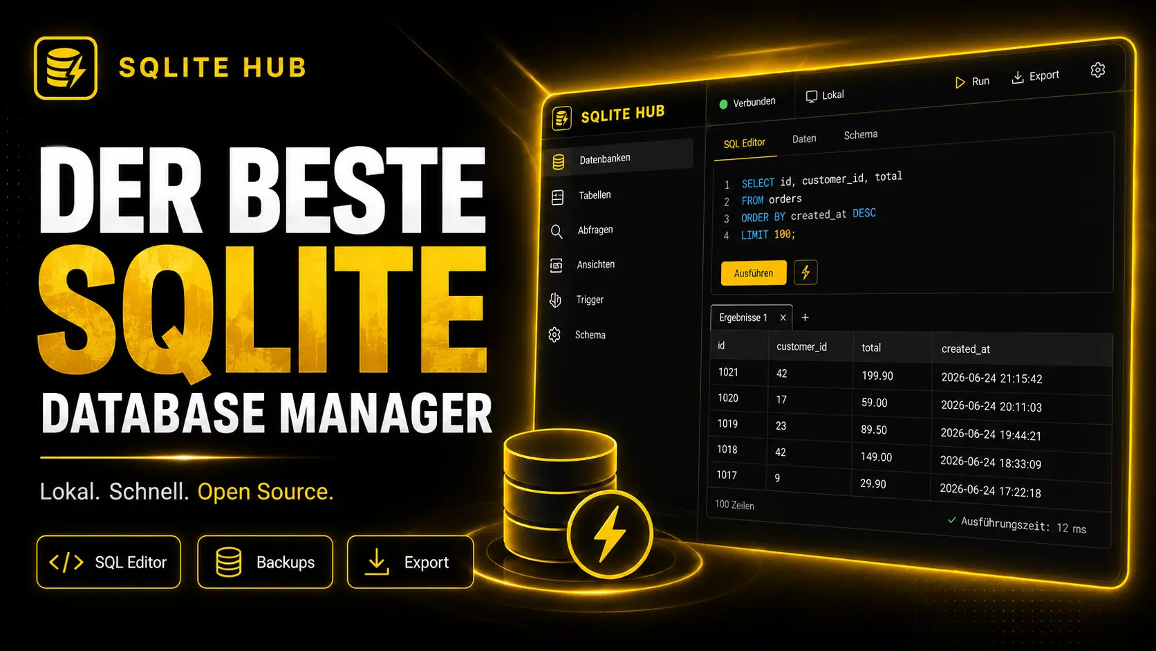 Warum SQLite Hub für mich der beste SQLite Database Manager ist