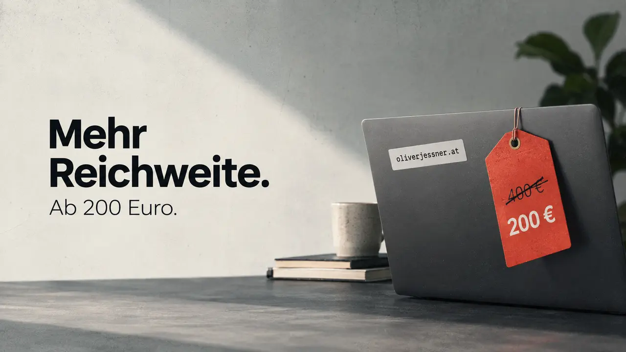 Werbung auf oliverjessner.at: Sponsored Articles jetzt ab 200 Euro