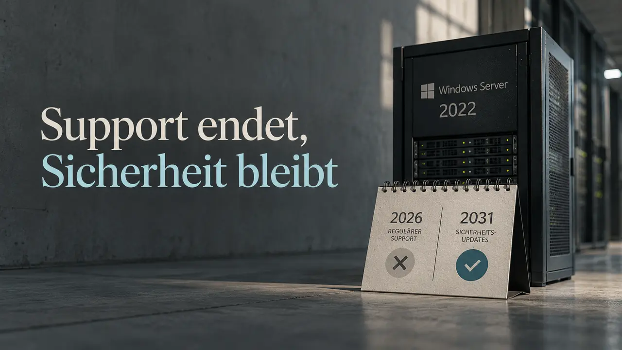 Windows Server 2022: Support-Ende 2026 und Updates bis 2031