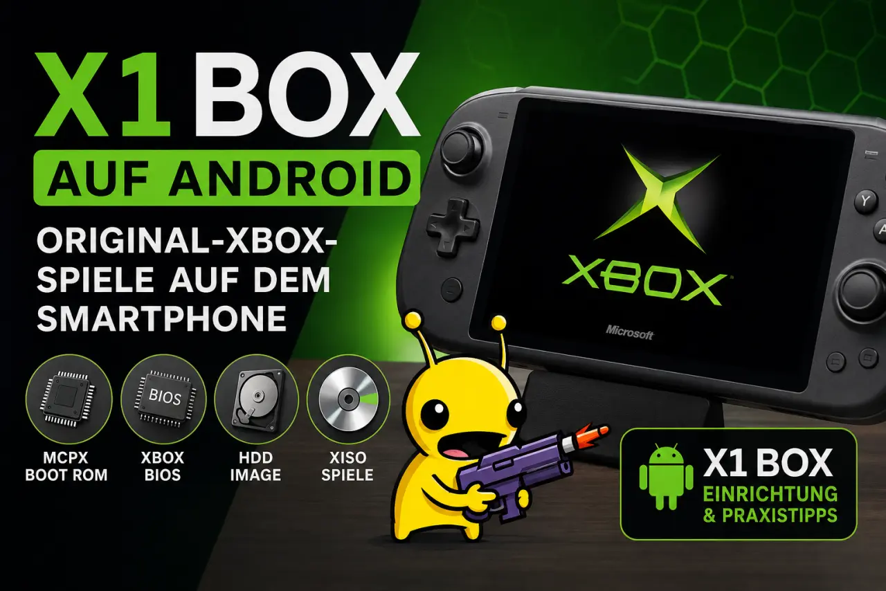 X1 BOX auf Android installieren: Original-Xbox-Spiele auf dem Smartphone