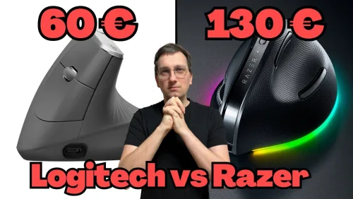 60 € vs 130 € – Razer vs Logitech: Lohnt sich der Aufpreis?