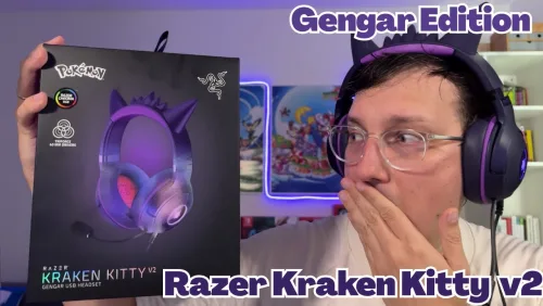 Pokémon GAMING Headset?! 🎧 Gengar Razer Kraken Kitty v2 Unboxing