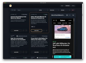NO BULLSHIT RSS preview