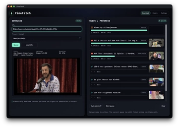 PineFetch preview